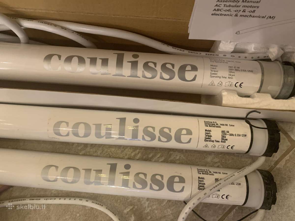 “Coulisse variklis skirtas roletams 2 vnt.