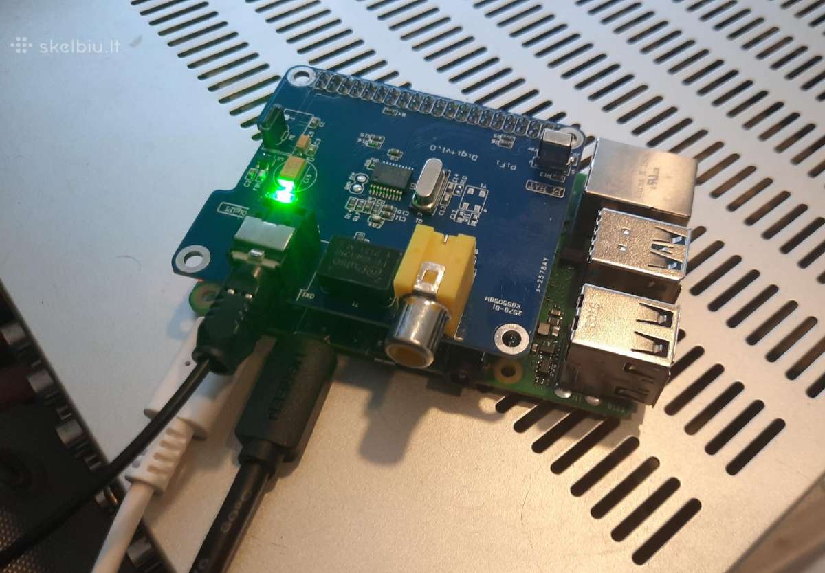 Digipi+ Digital Spdif out Wm8804 Raspberry Pi Hat - nuotraukos Nr. 4