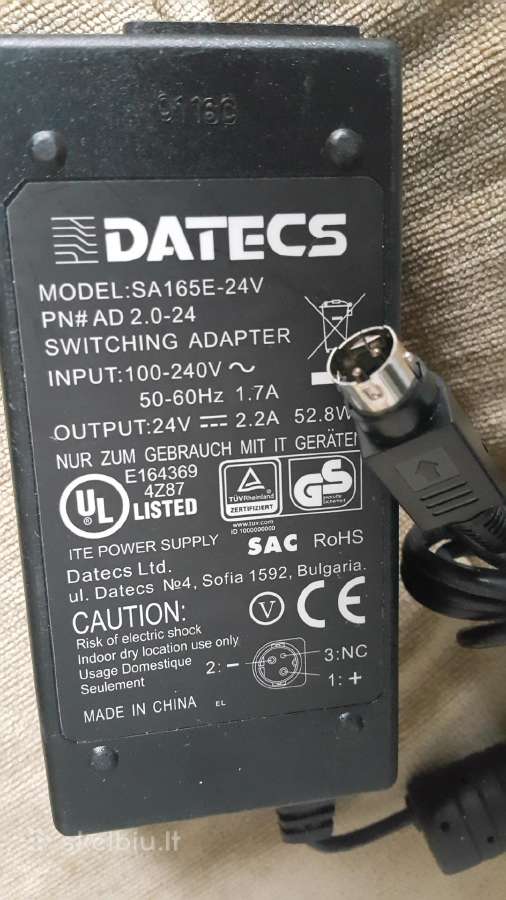 12v ir kiti maitinimo adapteriai, transformatoriai - nuotraukos Nr. 10