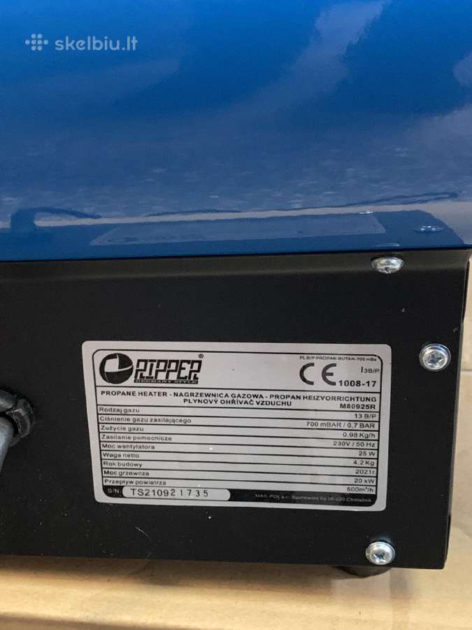 Dizeliniai dujiniai šildytuvai raketos puškos - nuotraukos Nr. 2