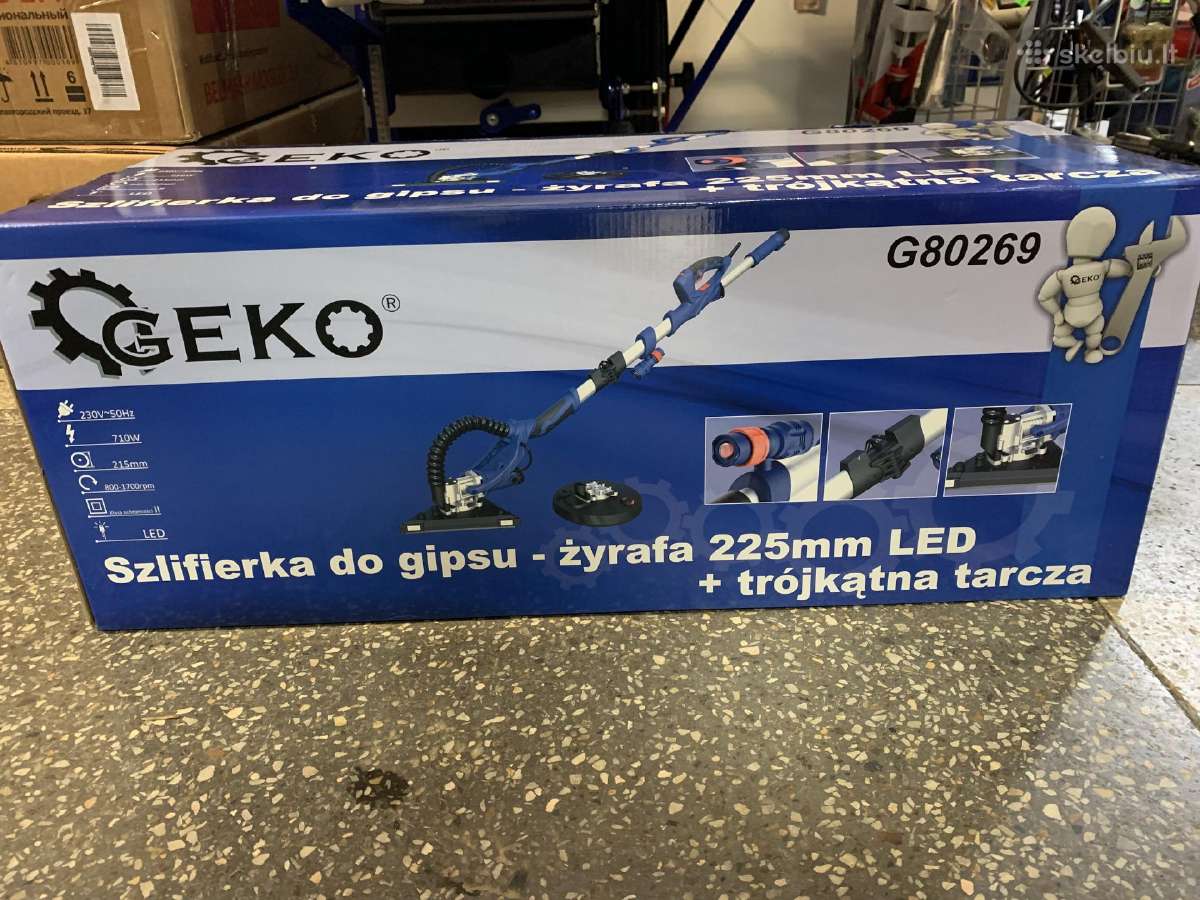 Gibso glaisto šlifuoklis žirafa Sienų ir lubų - nuotraukos Nr. 11