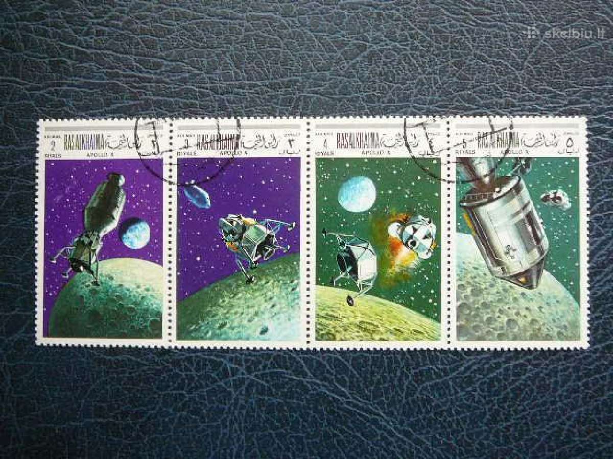 Kosmosas Apollo 10 Ras AL Khaima antsp. rsk326