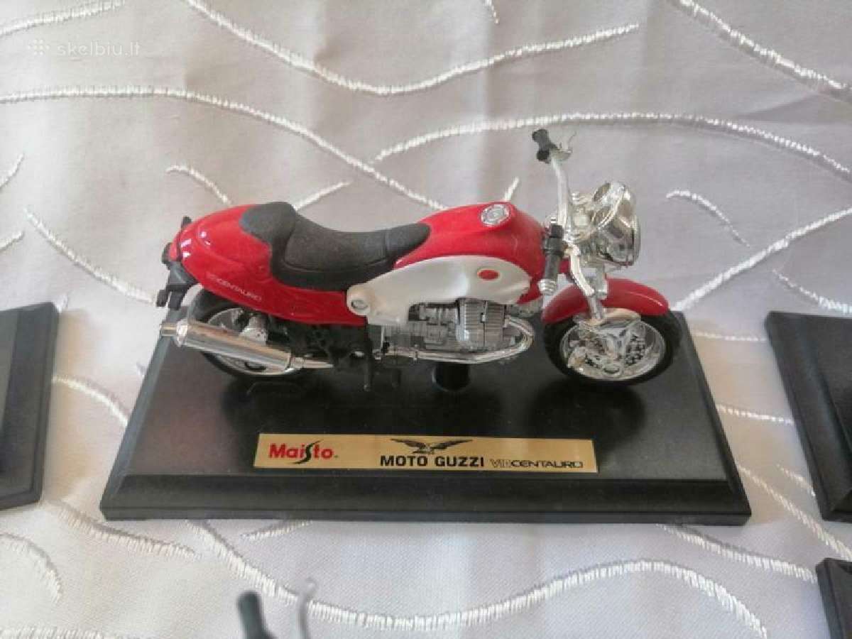 Motociklų modeliai modeliukai 1:18 Honda Suzuki - nuotraukos Nr. 3