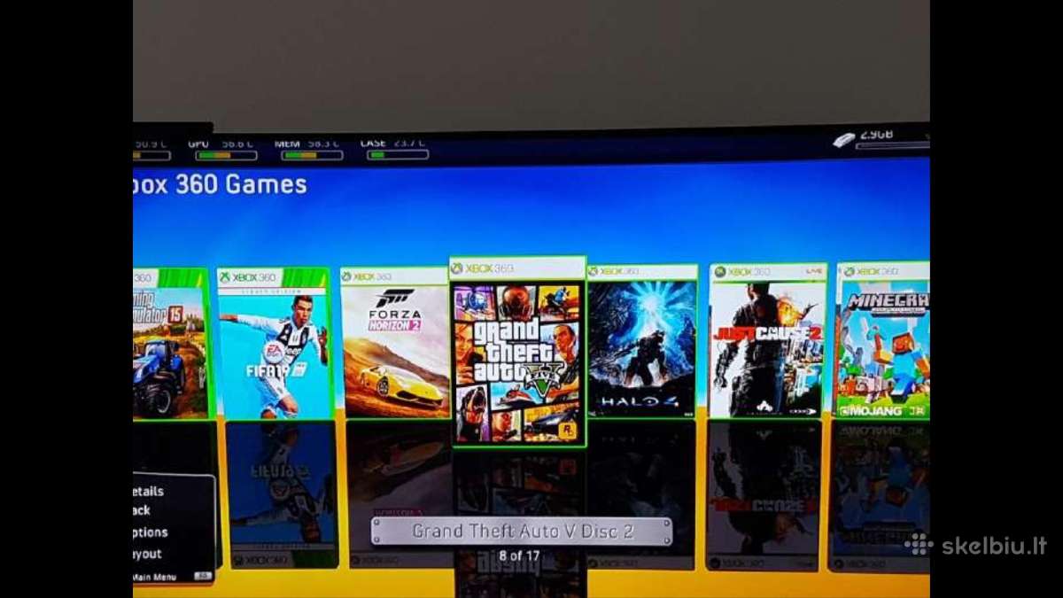 Xbox 360 atristas rgh 250gb
