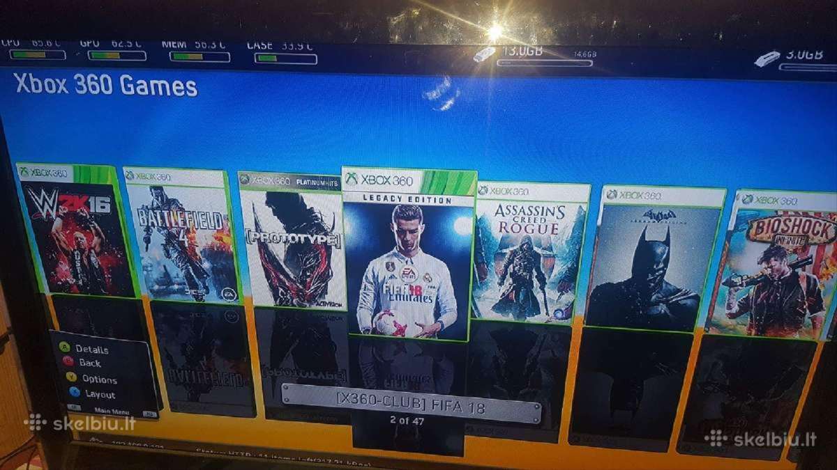 Xbox 360 atristas rgh 250gb - nuotraukos Nr. 4