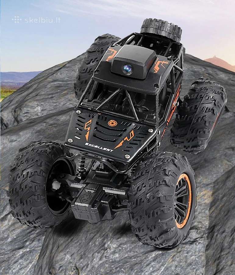 RC džipas – automobilis su WiFi kamera ir pulteliu - nuotraukos Nr. 4