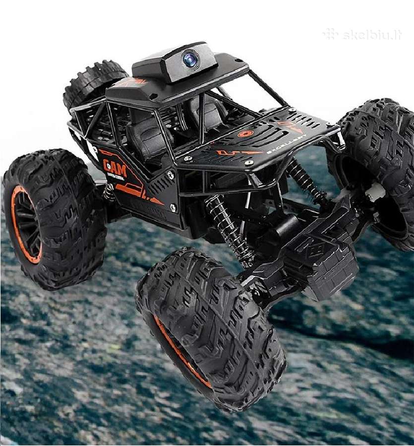RC džipas – automobilis su WiFi kamera ir pulteliu