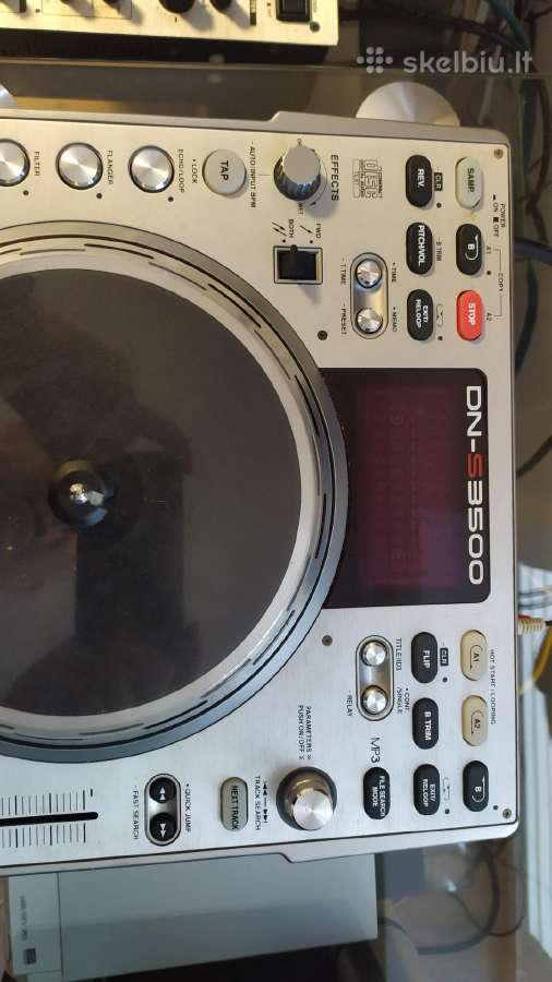 Dj CD Mp3 pro grotuvai Denon dn-s3500 - nuotraukos Nr. 4