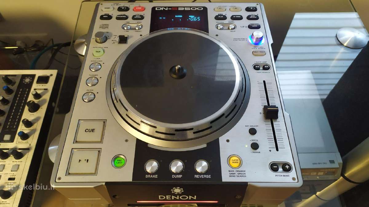 Dj CD Mp3 pro grotuvai Denon dn-s3500 - nuotraukos Nr. 6