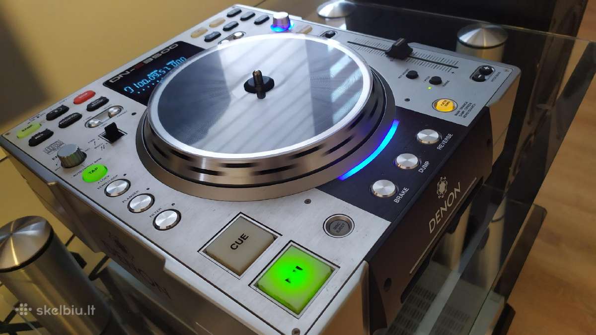 Dj CD Mp3 pro grotuvai Denon dn-s3500 - nuotraukos Nr. 2