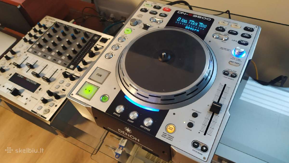 Dj CD Mp3 pro grotuvai Denon dn-s3500