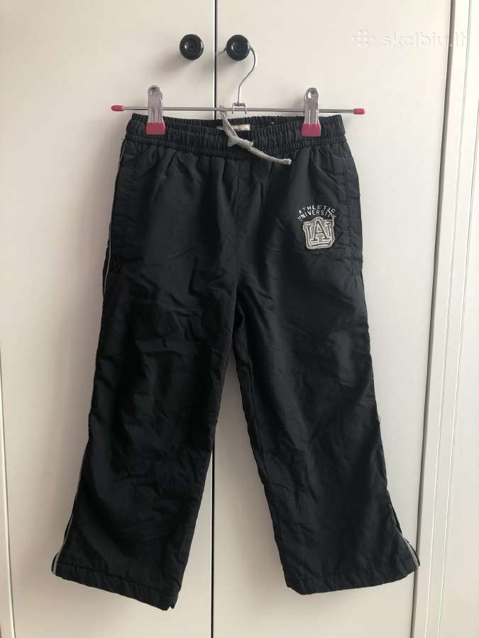 Juodos lauko kelnės 104 cm - nuotraukos Nr. 4