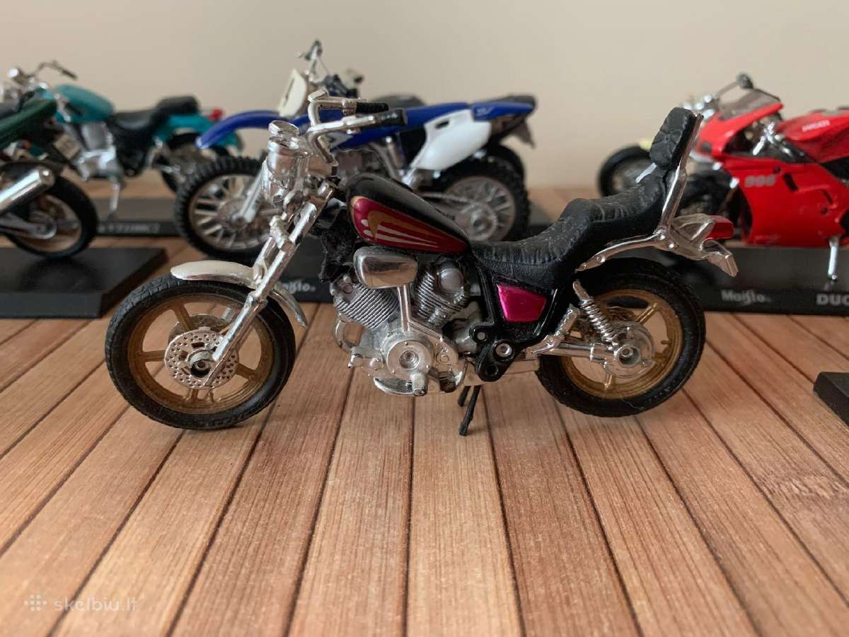 Motociklai modeliai 1:18 kolekciniai - nuotraukos Nr. 3