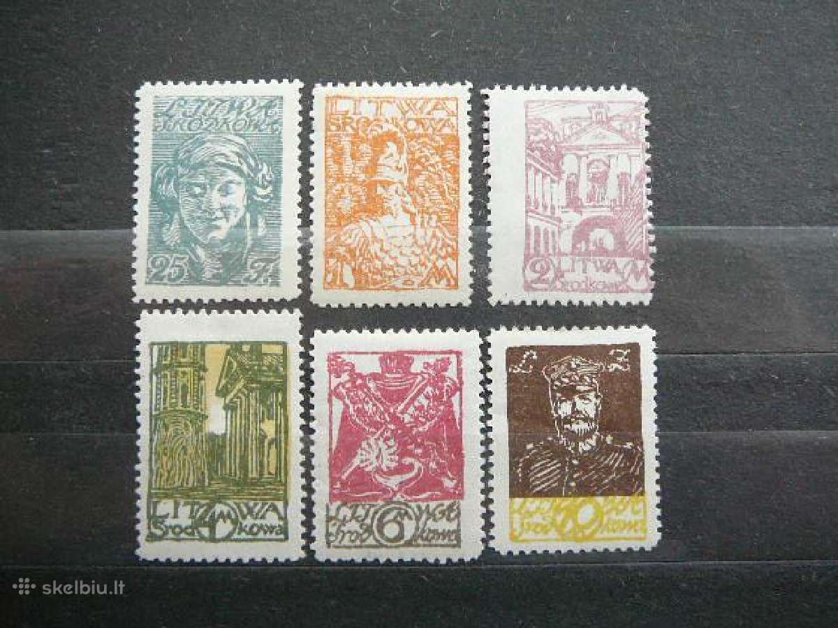 Vidurio Lietuva 1920 svarus vlt14/9sa