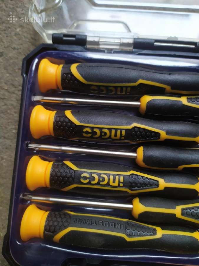 Ingco tiksliųjų atsuktuvų komplektas 7 vnt. - nuotraukos Nr. 3