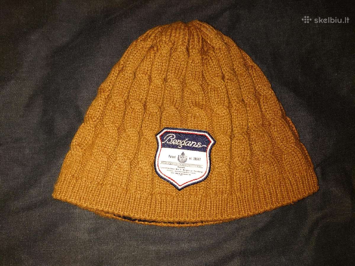 Unisex žieminė kepurė bergans.