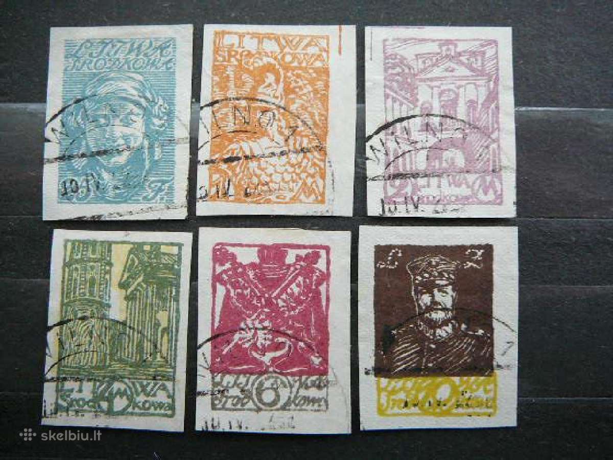 Vidurio Lietuva 1921 antsp. vlt14/9ab