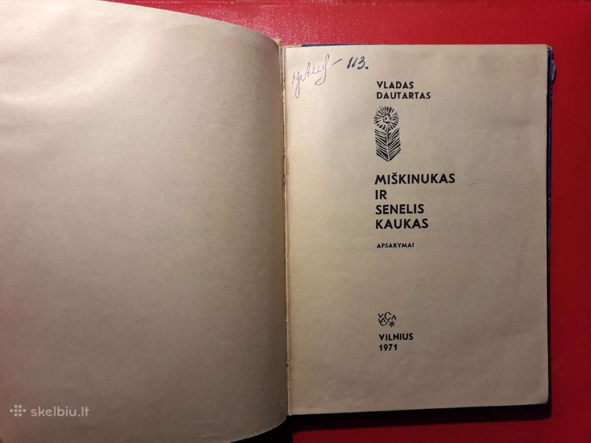 V. Dautartas "Miškinukas ir senelis kaukas" 1971m. - nuotraukos Nr. 2