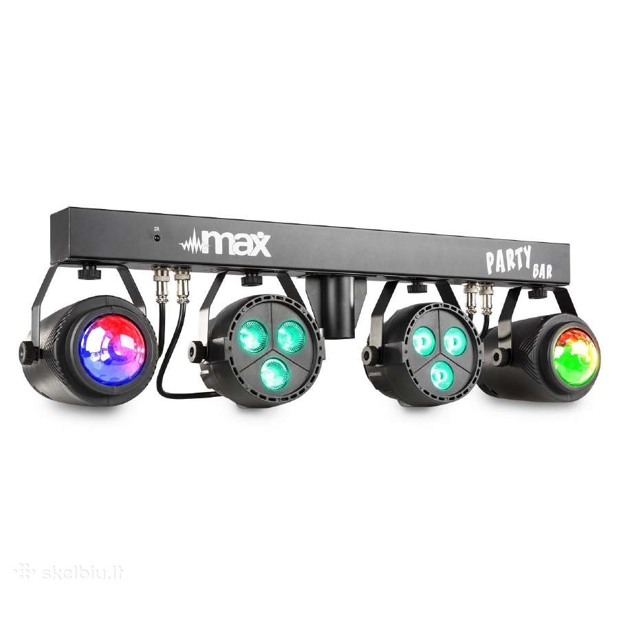 Partybar1 rinkinys su stovu 2x LED Par ir 2x Jelly - nuotraukos Nr. 2