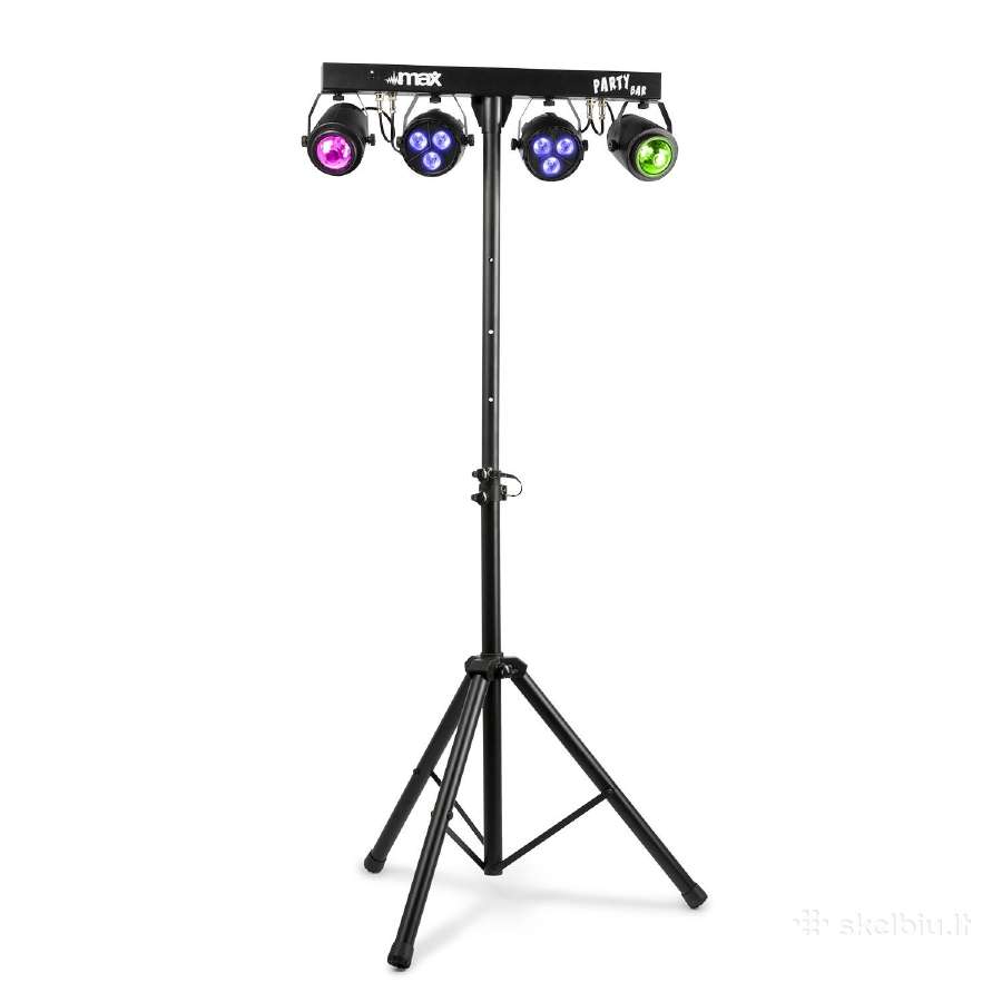Partybar1 rinkinys su stovu 2x LED Par ir 2x Jelly - nuotraukos Nr. 3