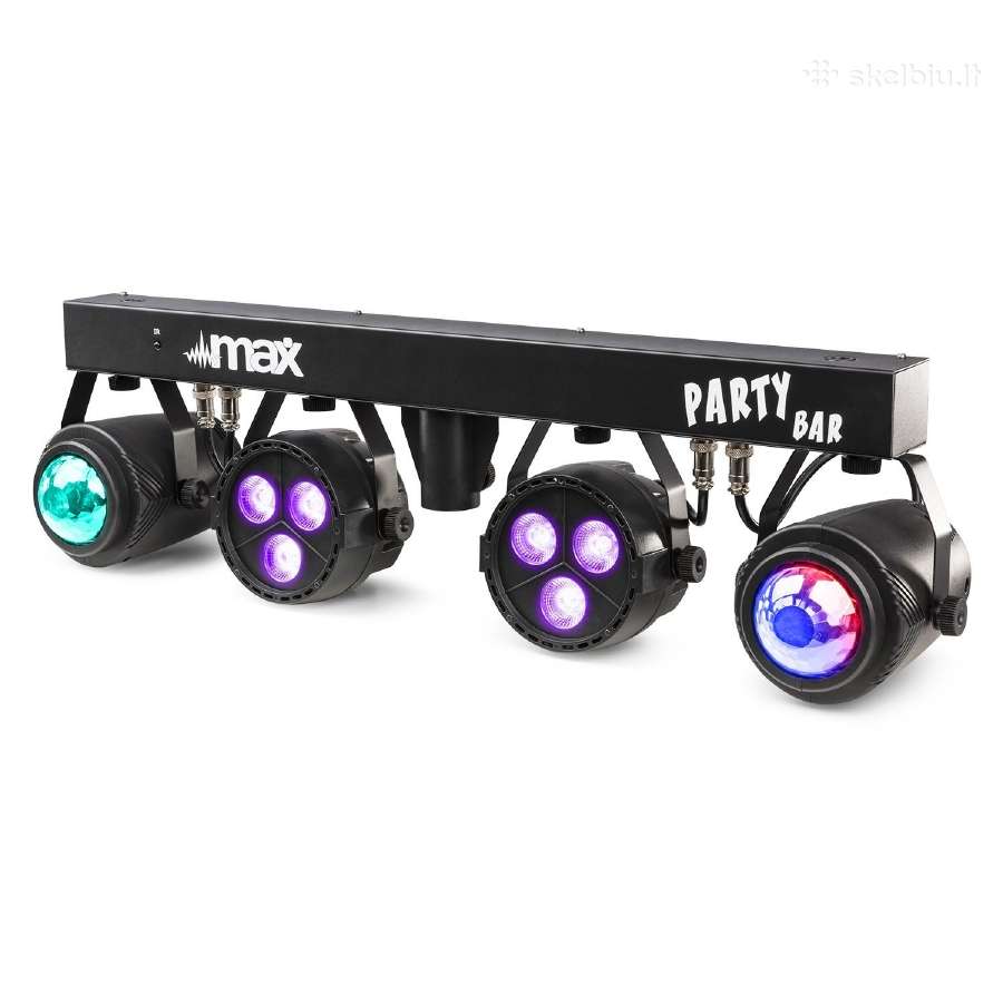 Partybar1 rinkinys su stovu 2x LED Par ir 2x Jelly - nuotraukos Nr. 7