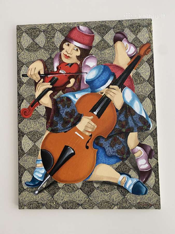 Paveikslas "Muzikantai" (Kuba)