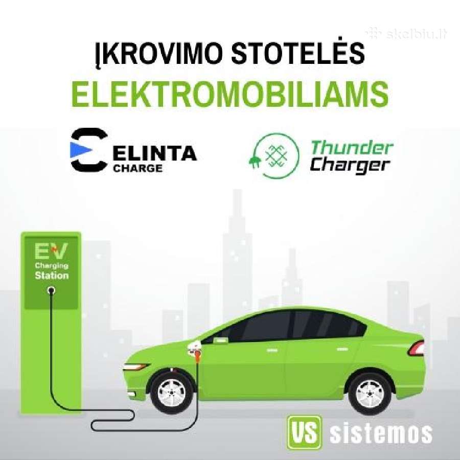 Įkrovimo Stotelės Elektromobiliams
