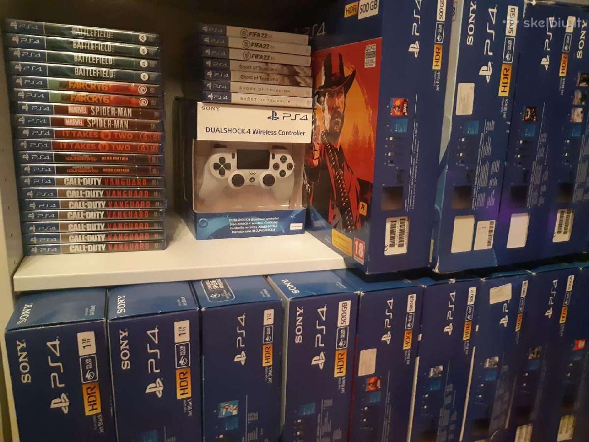 Sony Playstation 4/5, xbox konsolių parduotuvė - nuotraukos Nr. 4