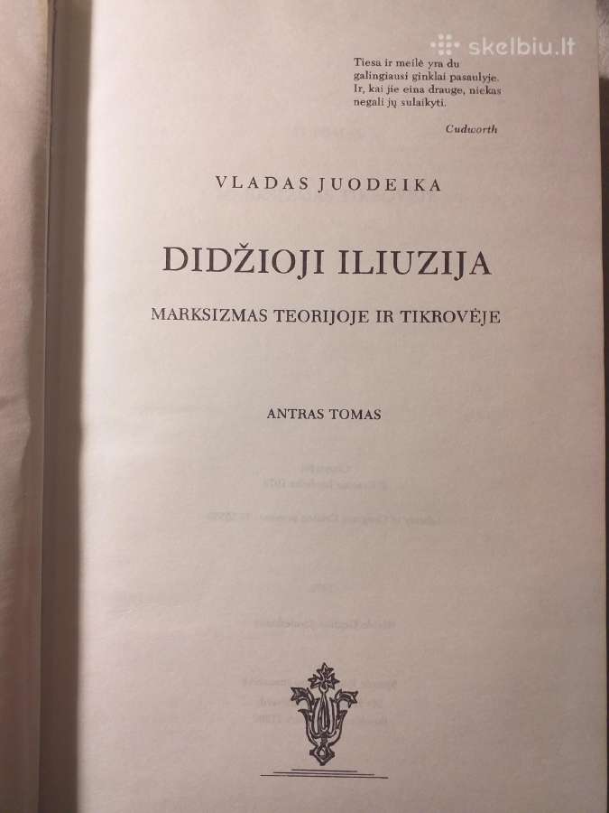 V. Juodeika. Didžioji iliuzija (2 tomai, Boston) - nuotraukos Nr. 4