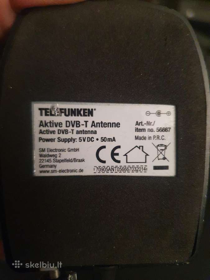 Dvb-t antena Telefunken - nuotraukos Nr. 5