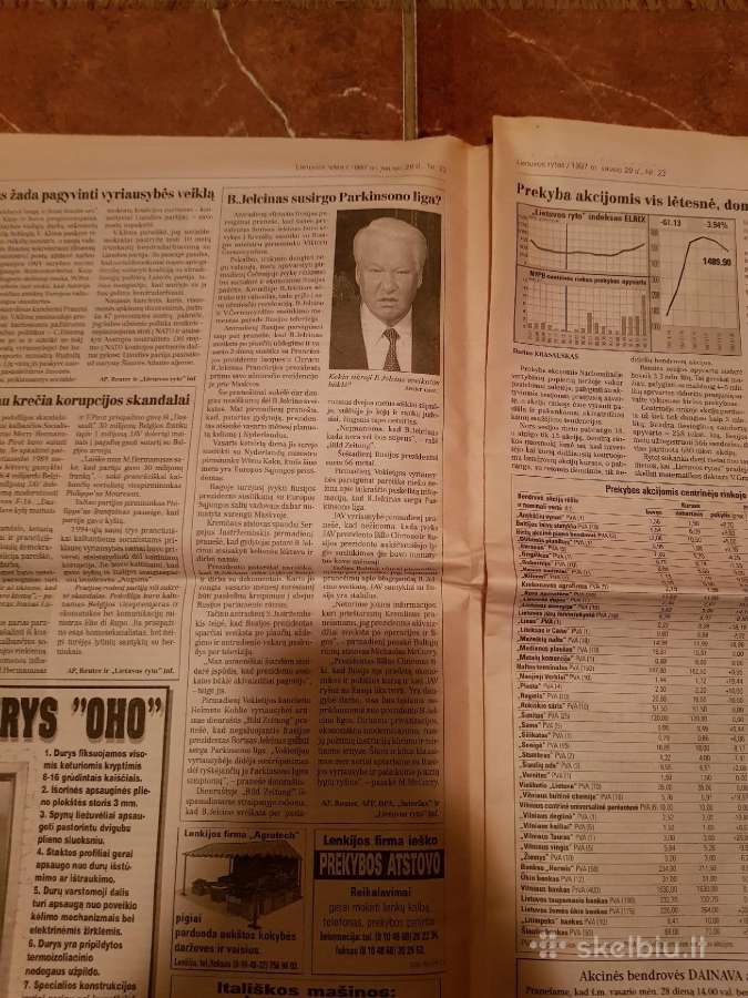 1997 metų laikraščiai, tinka kaip dovana - nuotraukos Nr. 14