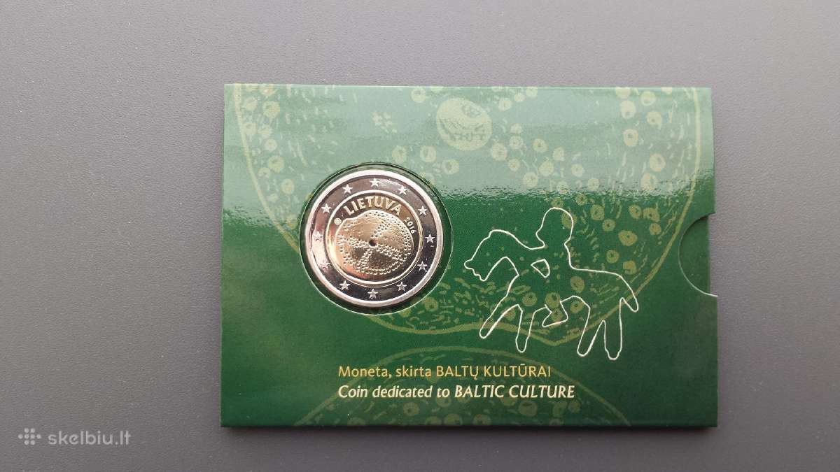 2 Eurai Baltų kultūrai 2016 m. kortelėje