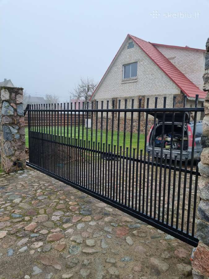 Metalines, skardines tvoros, vartai, segmentine - nuotraukos Nr. 28