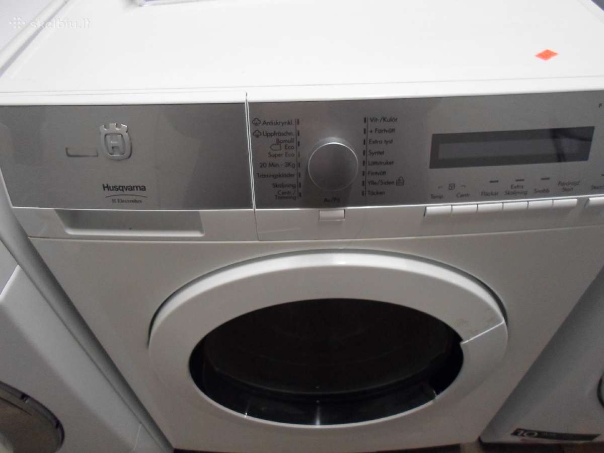 Skalbimo masina Husqvarna Elektrolux 8kg. - nuotraukos Nr. 2
