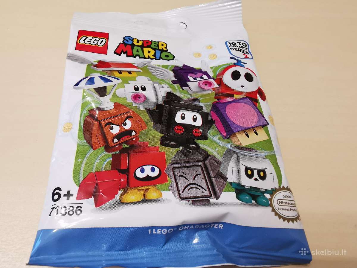 Lego Mario 71386 personažų figūrėlės !