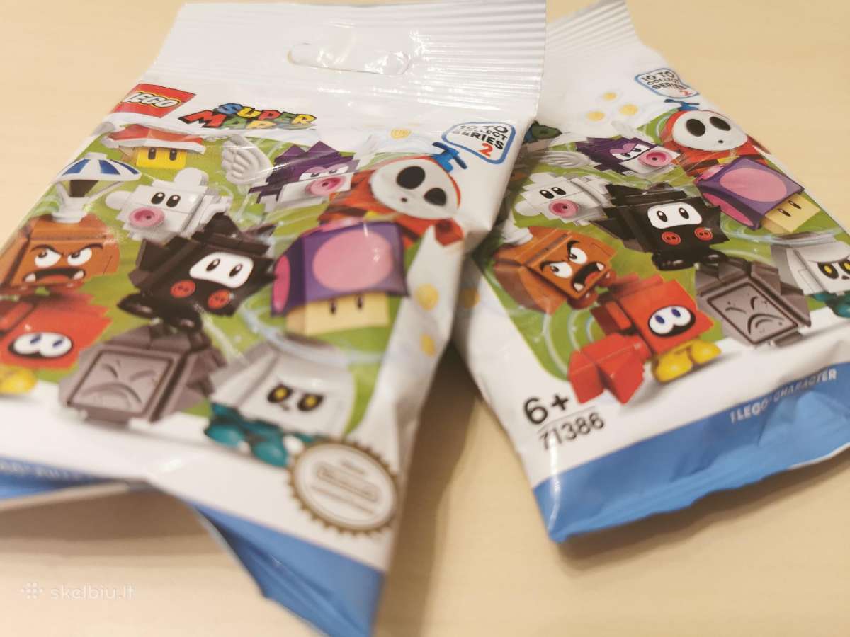 Lego Mario 71386 personažų figūrėlės ! - nuotraukos Nr. 2