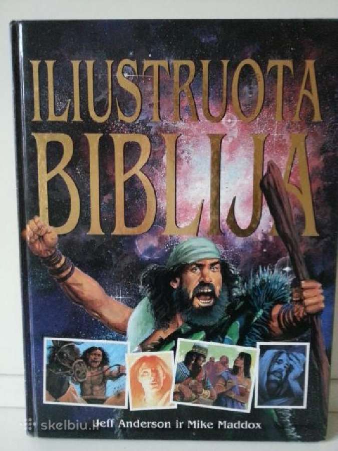 Jeff Anderson "Iliustruota Biblija". Komiksai :)