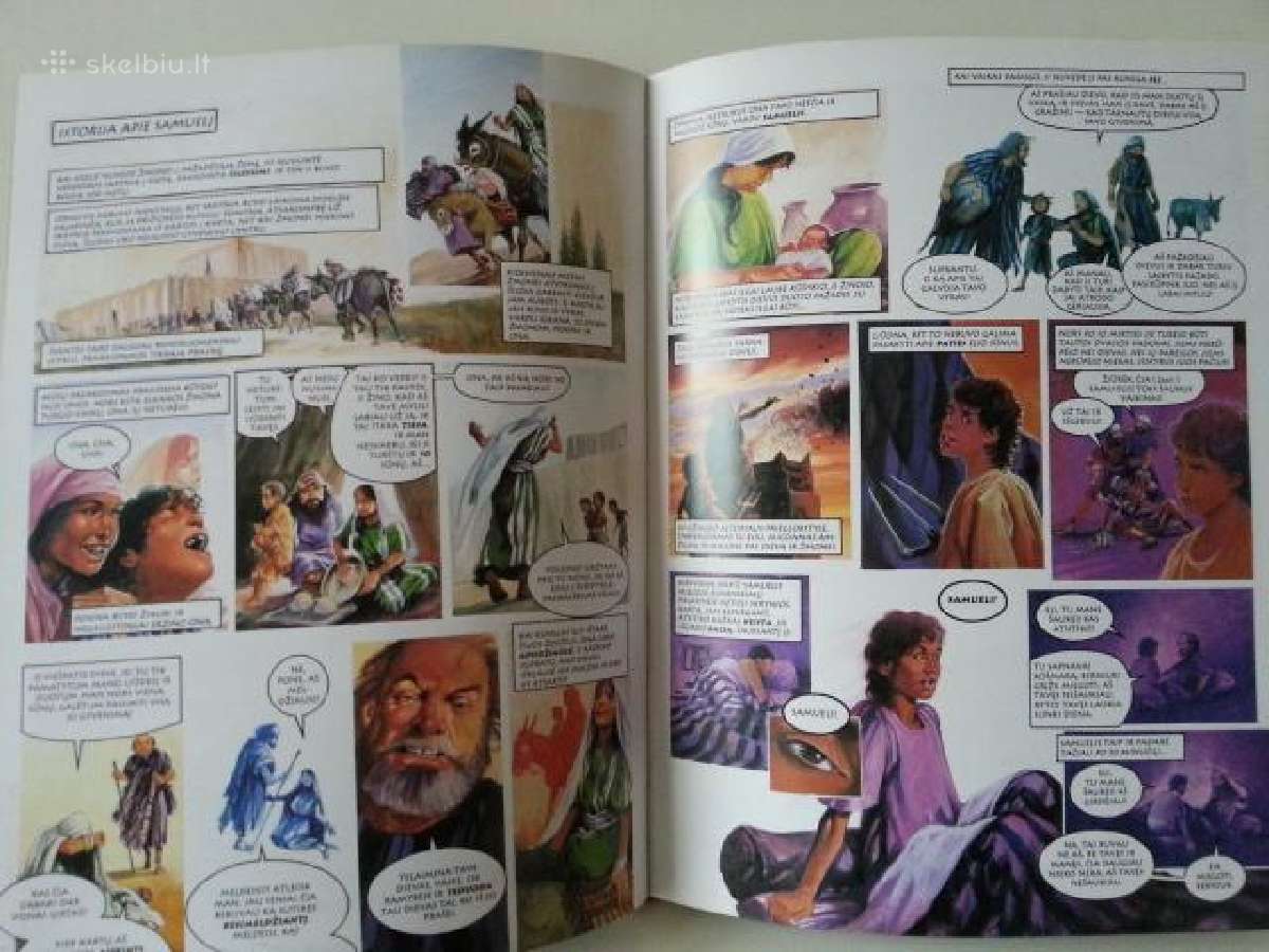 Jeff Anderson "Iliustruota Biblija". Komiksai :) - nuotraukos Nr. 3