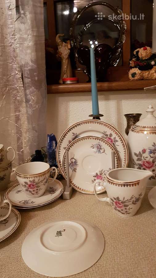 Prabangus porceleno pusryčių servyzas - nuotraukos Nr. 5