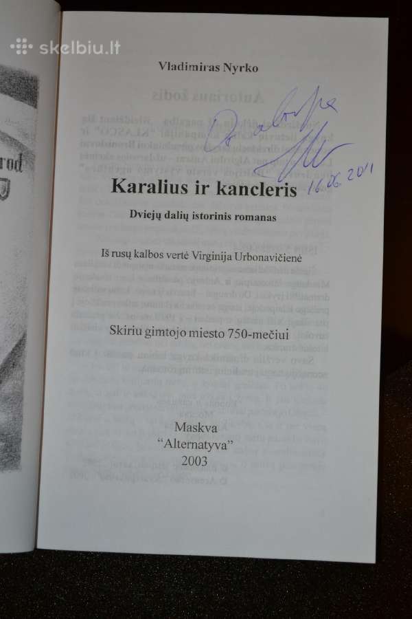 Knyga Karalius ir kancleris - nuotraukos Nr. 2