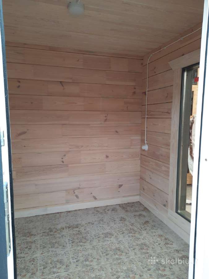 Gaminame įvairių dydžių karkasines pirtis, 4x2,4m - nuotraukos Nr. 17
