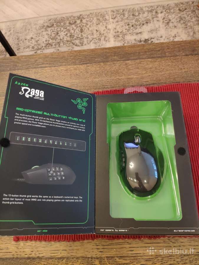 Razer Naga expert mmo gaming mouse - nuotraukos Nr. 2