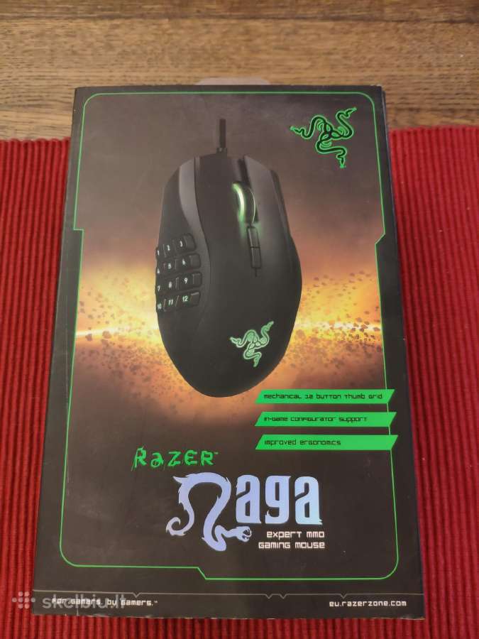 Razer Naga expert mmo gaming mouse
