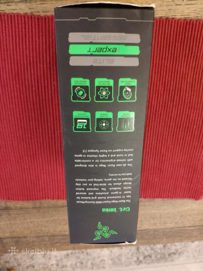Razer Naga expert mmo gaming mouse - nuotraukos Nr. 4