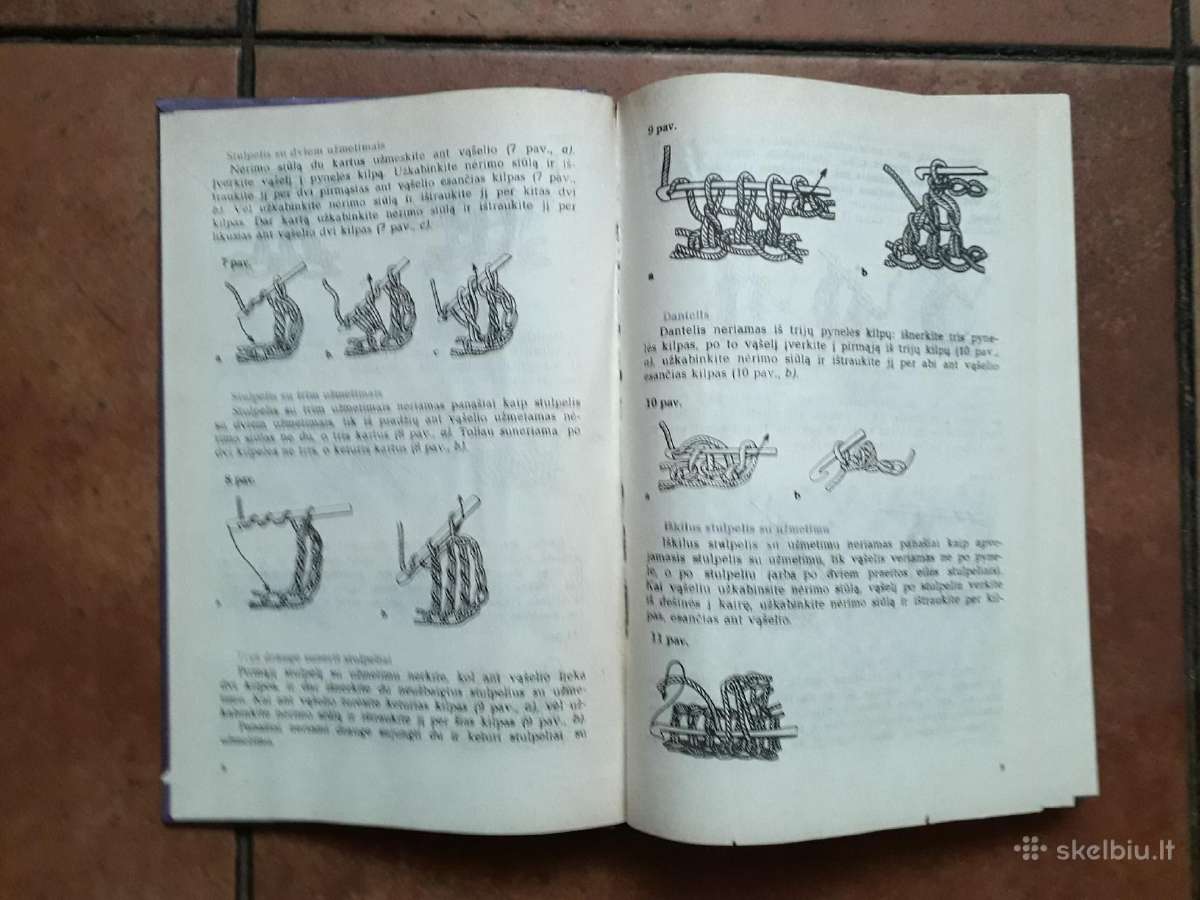 T. Otkalo "Nėrimo raštai" 1987 m. - nuotraukos Nr. 3