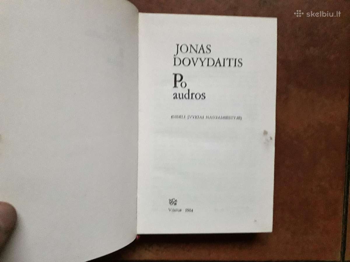 Jonas Dovydaitis "Po audros"1984 metai - nuotraukos Nr. 2