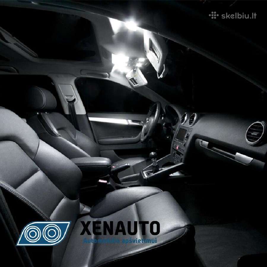 LED salono apšvietimo komplektai - Bmw MB Audi Vw
