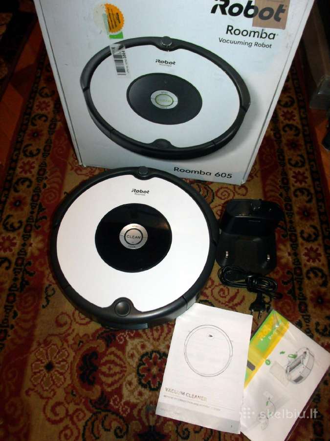 Dulkių siurblys robotas Irobot Roomba 605 - Skelbiu.lt