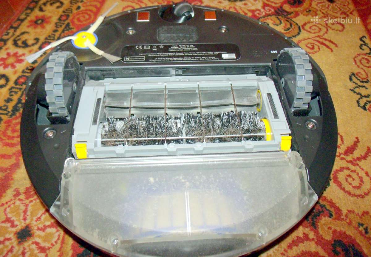 Dulkių siurblys robotas Irobot Roomba 605 - nuotraukos Nr. 3