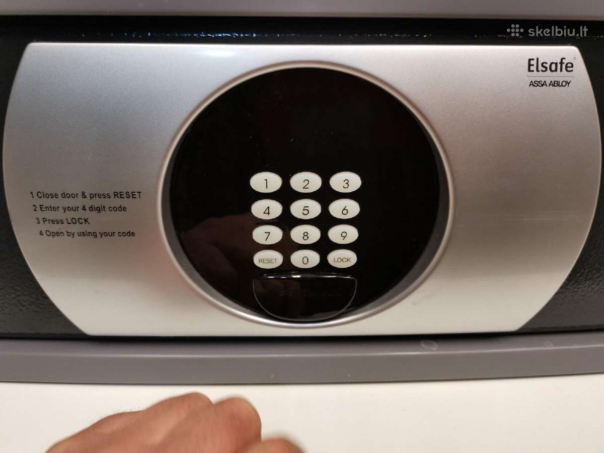 Elsafe Sentinel II Assa Abloy Metalinis Seifas - nuotraukos Nr. 14